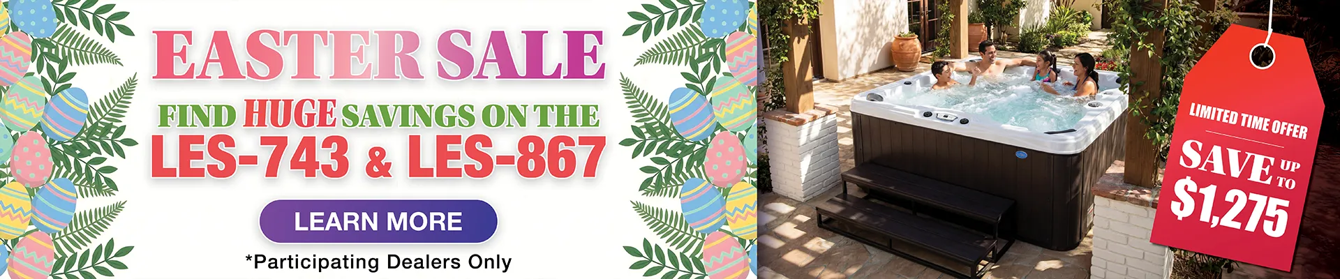 Calspas hot tub being used in a family setting - Pearland